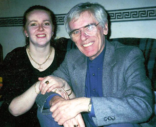 Tony Faulkner with daughter Catherine